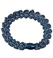 Kknekki Hair Tie - Navy Glitter w. Lace