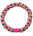 Kknekki Haargummi - Regenbogen-Neon Glitzer