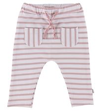 Hust and Claire Broek - Gill - Wit/Roze Gestreept