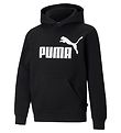 Puma Kapuzenpullover - Ace Big Logo - Schwarz m. Print