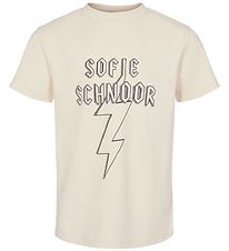 Petit by Sofie Schnoor T-shirt - Asta - Off White w. Print