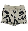 Stella McCartney Kids Sweatshorts - Brown Leopard 