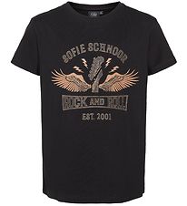 Petit by Sofie Schnoor T-shirt - Felina - Black w. Print