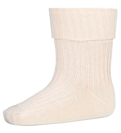 MP Baby Socks - Rib - Ecru