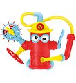 Yookidoo Baðleikföng - Tilbúið Freddy Spray 'N Sprinkle