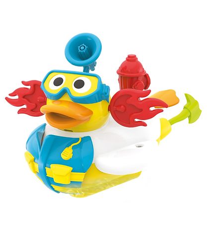 Yookidoo Bath Toy - Jet Duck - Create a Firefighter