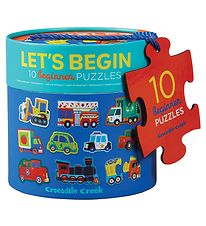 Crocodile Creek Puzzle - 10 pcs. - Vehicles