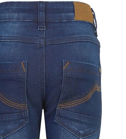 Minymo Broek - Stretch Slim Fit - Donkerblauw Denim