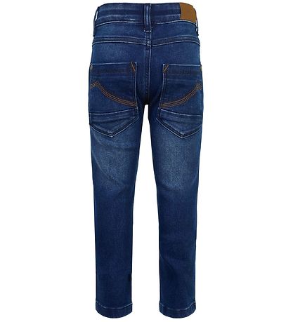 Minymo Trousers - Stretch Slim Fit - Blue Denim