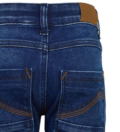 Minymo Trousers - Stretch Slim Fit - Blue Denim