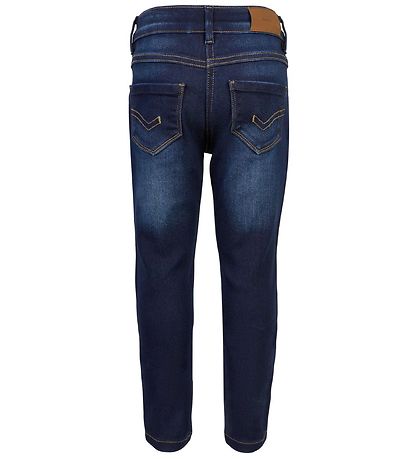 Minymo Broek - Stretch Slim Fit - Donkerblauw Denim