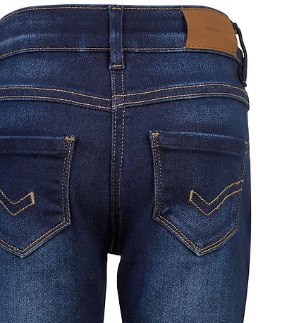 Minymo Broek - Stretch Slim Fit - Donkerblauw Denim