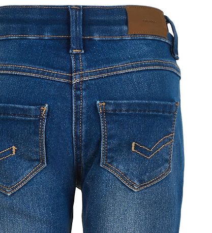 Minymo Hosen - Stretch Slim Fit - in Blaudenim