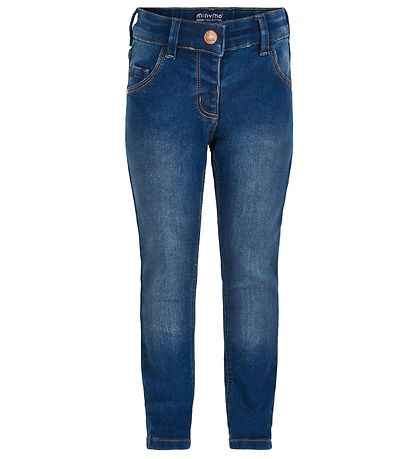 Minymo Hosen - Stretch Slim Fit - in Blaudenim
