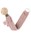 Smallstuff Pacifier Clip - Crochet - Powder
