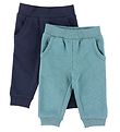 Minymo Sweatpants - 2-Pack - Goblin Blue