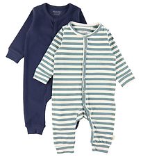 Minymo Jumpsuit - 2-Pack - Goblin Blue