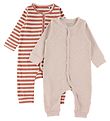 Minymo Jumpsuit - 2-Pack - Canyon Rose