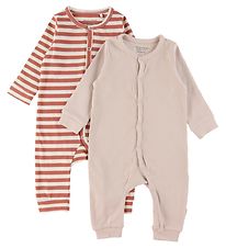 Minymo Jumpsuit - 2-Pack - Canyon Rose
