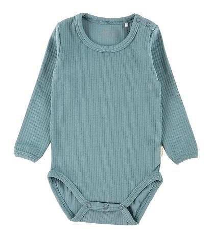 Minymo Bodysuits l/s - 2-Pack - Goblin Blue