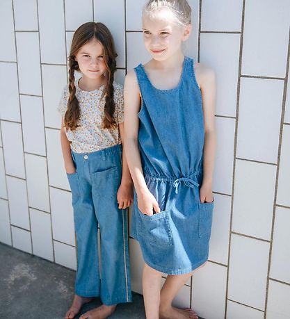 Soft Gallery Byxor - Hady - Denim Blå