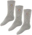 Dickies Socks - 3-Pack - Valley Grove - Grey Melange