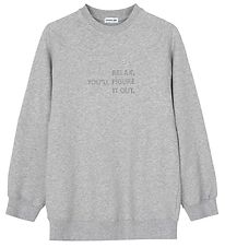 Designers Remix Sweatshirt - Willie - Gråmelerad