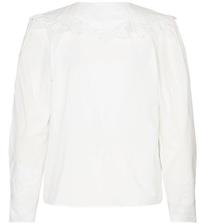 Designers Remix Bluse - Sandra Lace - Cream