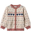 Fliink Cardigan - Katoen/Wol - Nova - Multi Heart - Zandschelp