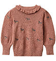 Fliink Blouse - Cotton/Wool - Knitted - Lucie Unircorn - Ash Ros