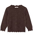 Fliink Blouse - Knitted - Emily - Coffee Bean