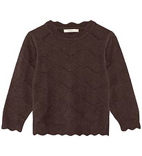Fliink Blouse - Gebreid - Emily - Koffieboon