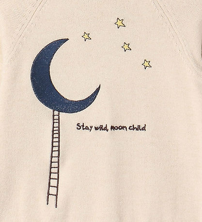 Fliink Blouse - Knitted - Benna - Moon - Sandshell