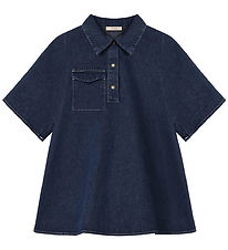 Fliink Kleid - Denim - Don - Dark Denim Blue