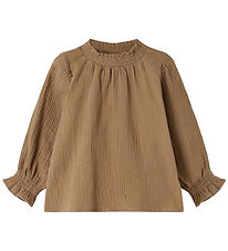 Fliink Blouse - Muslin - Paco - Pine Bark