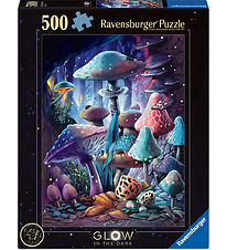 Ravensburger Jigsaw Puzzle - 500 Bricks - Moonlight Mushroom - G