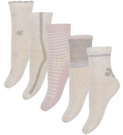 Minymo Socks - 5-Pack - Nos - Shell