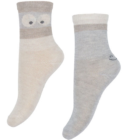 Minymo Socks - 5-Pack - Nos - Light Grey Melange