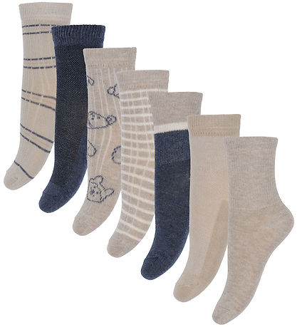 Minymo Socks - 7-Pack - Nos - Blue Nights