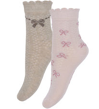 Minymo Socks - 2-Pack - Nos - Shell