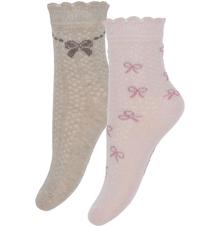Minymo Socks - 2-Pack - Nos - Shell