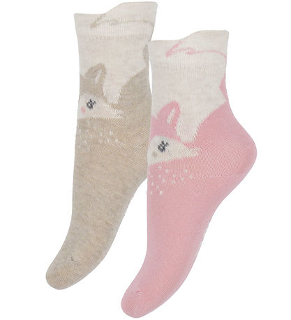 Minymo Socks - 2-Pack - Nos - Wild Rose