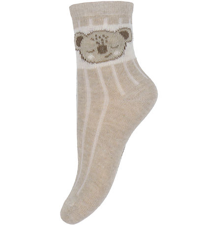 Minymo Socks - 2-Pack - Snout - Silver Mink