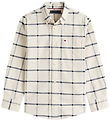 Tommy Hilfiger Shirt - Window Pane Check - White Check