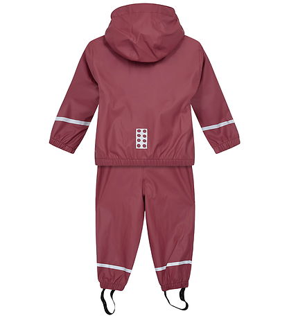 LEGO® Wear Regnföt M. axlaböndum - PU - LWJivan 200 - Dökkbleiku