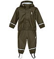 LEGO® Wear Regnföt M. axlaböndum - PU - LWJivan 200 - Dark Khaki