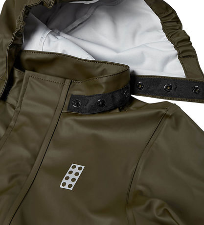 LEGO® Wear Regnföt M. axlaböndum - PU - LWJivan 200 - Dark Khaki