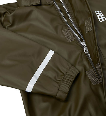 LEGO® Wear Regnföt M. axlaböndum - PU - LWJivan 200 - Dark Khaki