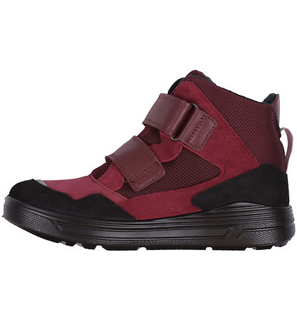 Ecco Winter Boots - Urban Snow - Black/Red Plum/Dark Ruby