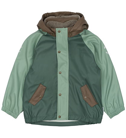 Mikk-Line Regnföt M. Flís/Beisli - PU - 3i1 - Hárnæring Green